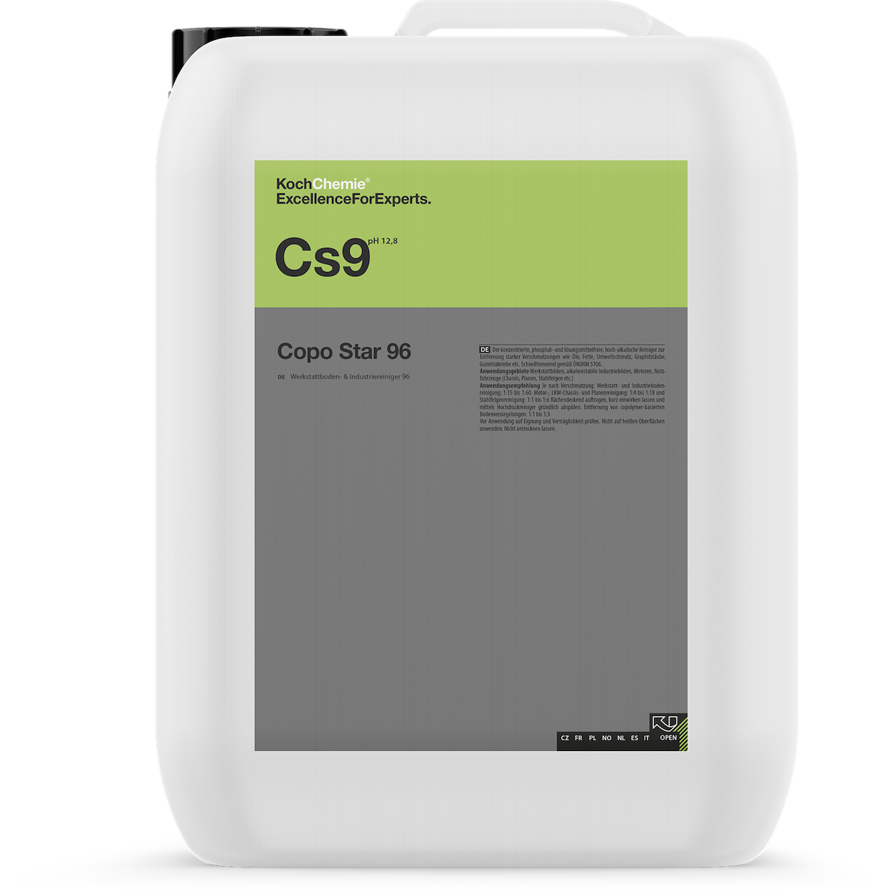 Koch Chemie Copo Star 96 CS9 – Nettoyant hautement alcalin concentré | 20L
