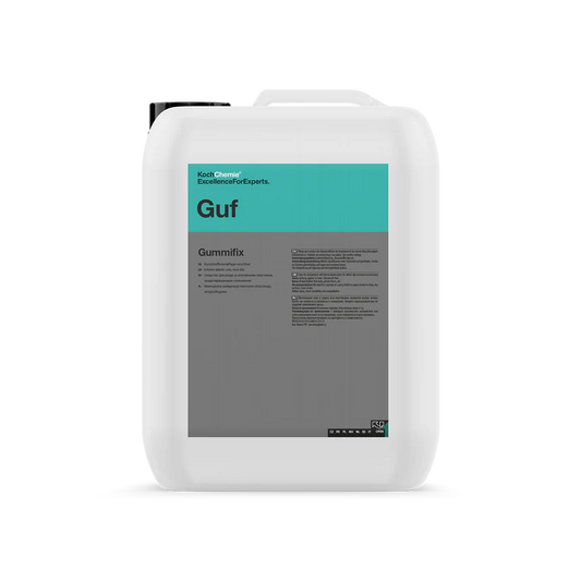 Koch Chemie Gummifix (GUF) – Entretien et protection des surfaces plastiques et caoutchouc | 1L / 10L
