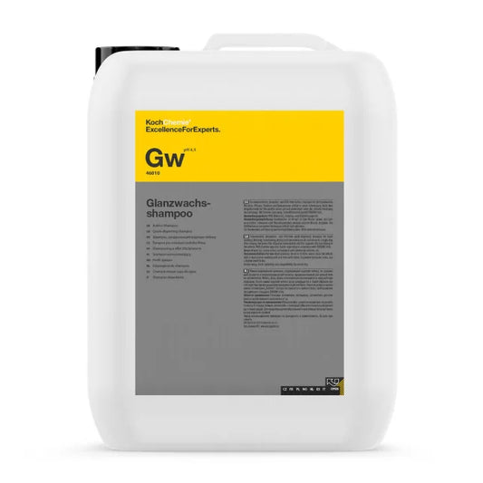 Koch Chemie Glanzwachsshampoo – Shampoing carrosserie avec effet autoséchant | 10L