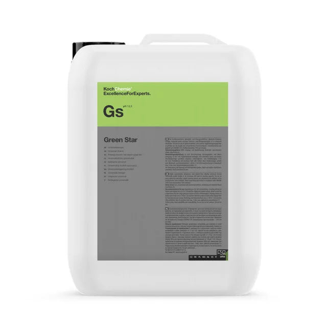 Koch Chemie Green Star (GS) – Nettoyant universel polyvalent | 1L / 5L / 10L / 20L