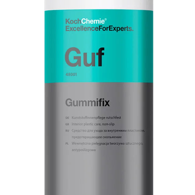 Koch Chemie Gummifix (GUF) – Entretien et protection des surfaces plastiques et caoutchouc | 1L / 10L