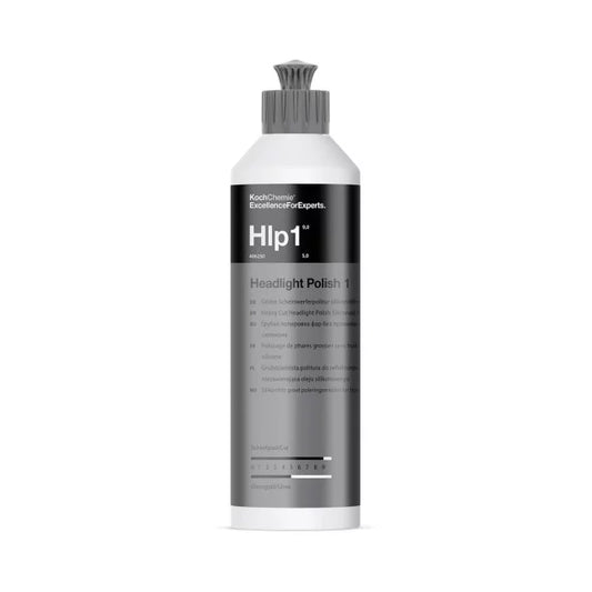 Koch Chemie Headlight Polish 1 (HLP1) – Polish de rénovation pour optiques en polycarbonate | 1L