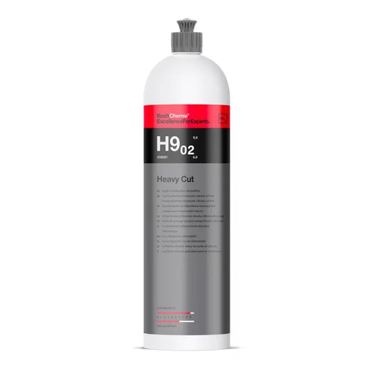 Koch Chemie Heavy Cut H9.02 – Polish de ponçage grossier pour correction rapide | 250ml / 1L