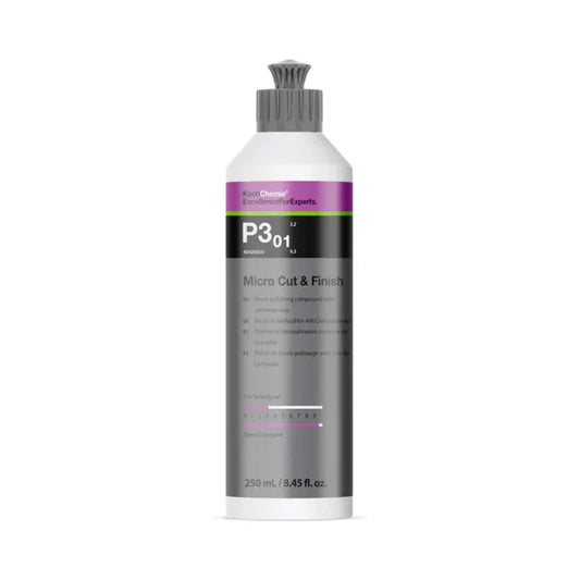 Koch Chemie P3.01 Micro Cut & Finish – Polish de précision pour correction et protection | 250ml / 1L