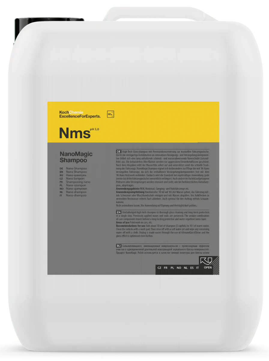 Koch Chemie Nano Magic Shampoo (NMS) – Shampoing automobile nanotechnologique haut de gamme