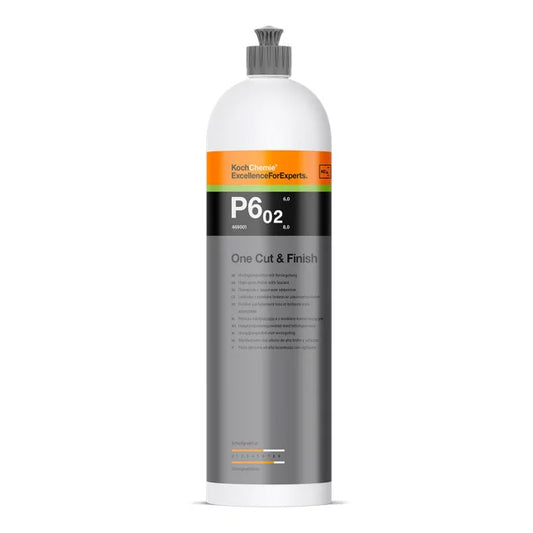 Koch Chemie One Cut & Finish P6.02 – Polish abrasif et haute brillance | 250ml / 1L