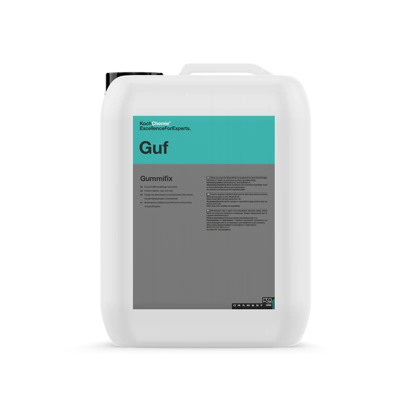 Koch Chemie Gummifix (GUF) – Entretien et protection des surfaces plastiques et caoutchouc | 1L / 10L