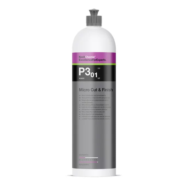 Koch Chemie P3.01 Micro Cut & Finish – Polish de précision pour correction et protection | 250ml / 1L