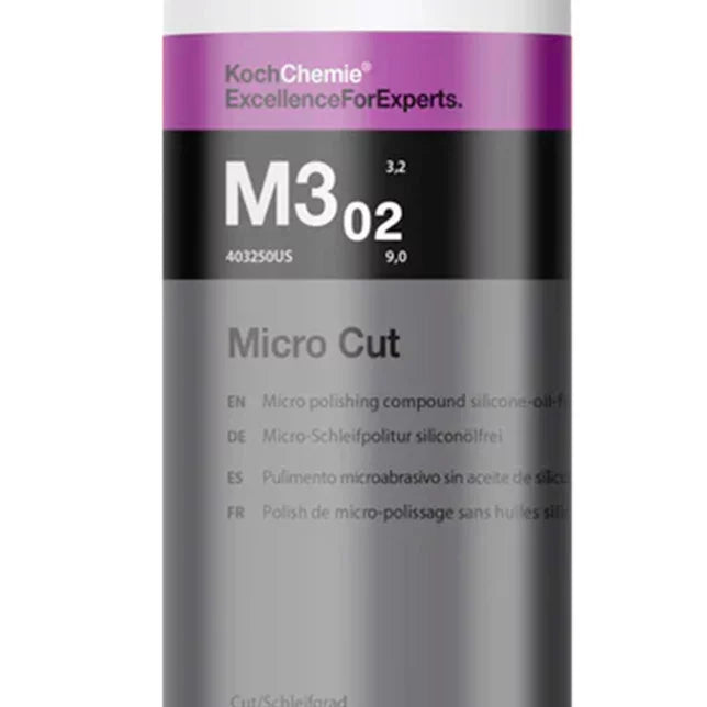 Koch Chemie M3.02 – Polish correction légère et finition brillante | 250ml / 1L